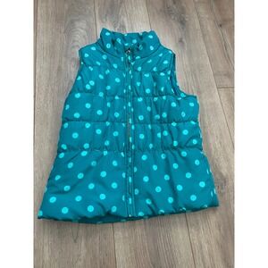 Circo Polka Dot Kids Puffer Vest Size Medium‎